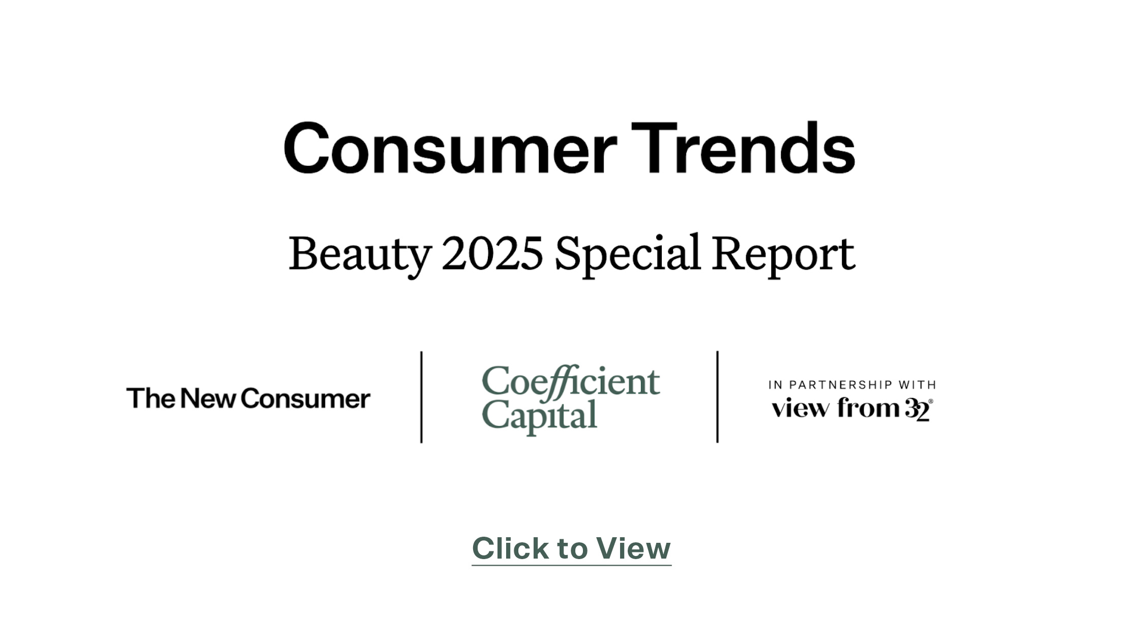 Consumer Trends Beauty 2025 Special Report