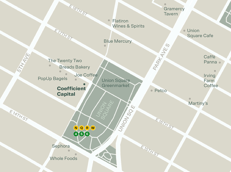 Coefficient Capital's location on a map